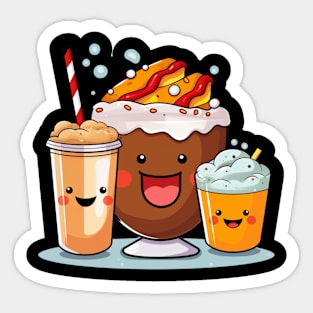 kawaii  junk food T-Shirt cute  funny Sticker